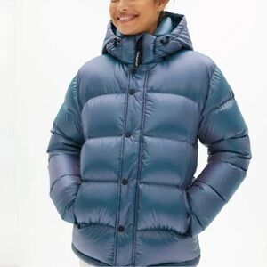 Aritzia Blue super Puff Jacket